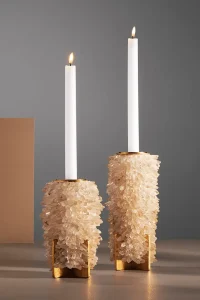 quartz-candle-holders-with-gold-plated-base-luxury-home-decor-by-haus-of-aurah